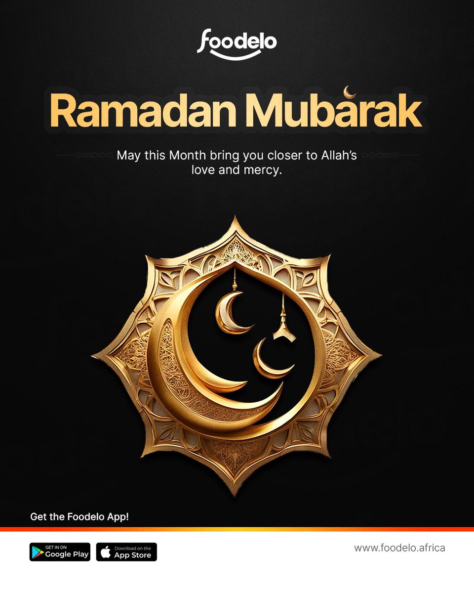 🌙 Wishing a blessed Ramadan to all our Muslim friends! May this sacred month fill your hearts with Allah's love and mercy. #RamadanBlessings #FoodeloFamily