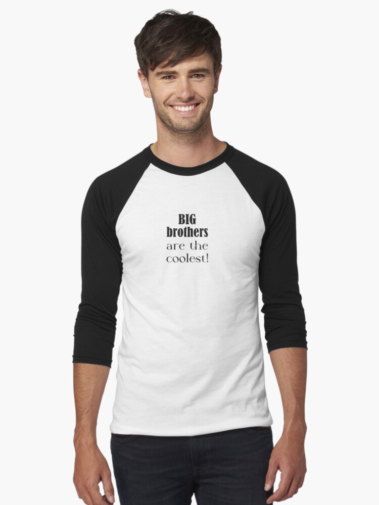 HurmerintaArt's tweet image. Big Brothers Are The Coolest! 
Terrific shirts and textile for all big brothers. 
#quote #funquote #bigbrother #brother #shirt #giftideae redbubble.com/i/t-shirt/Big-…