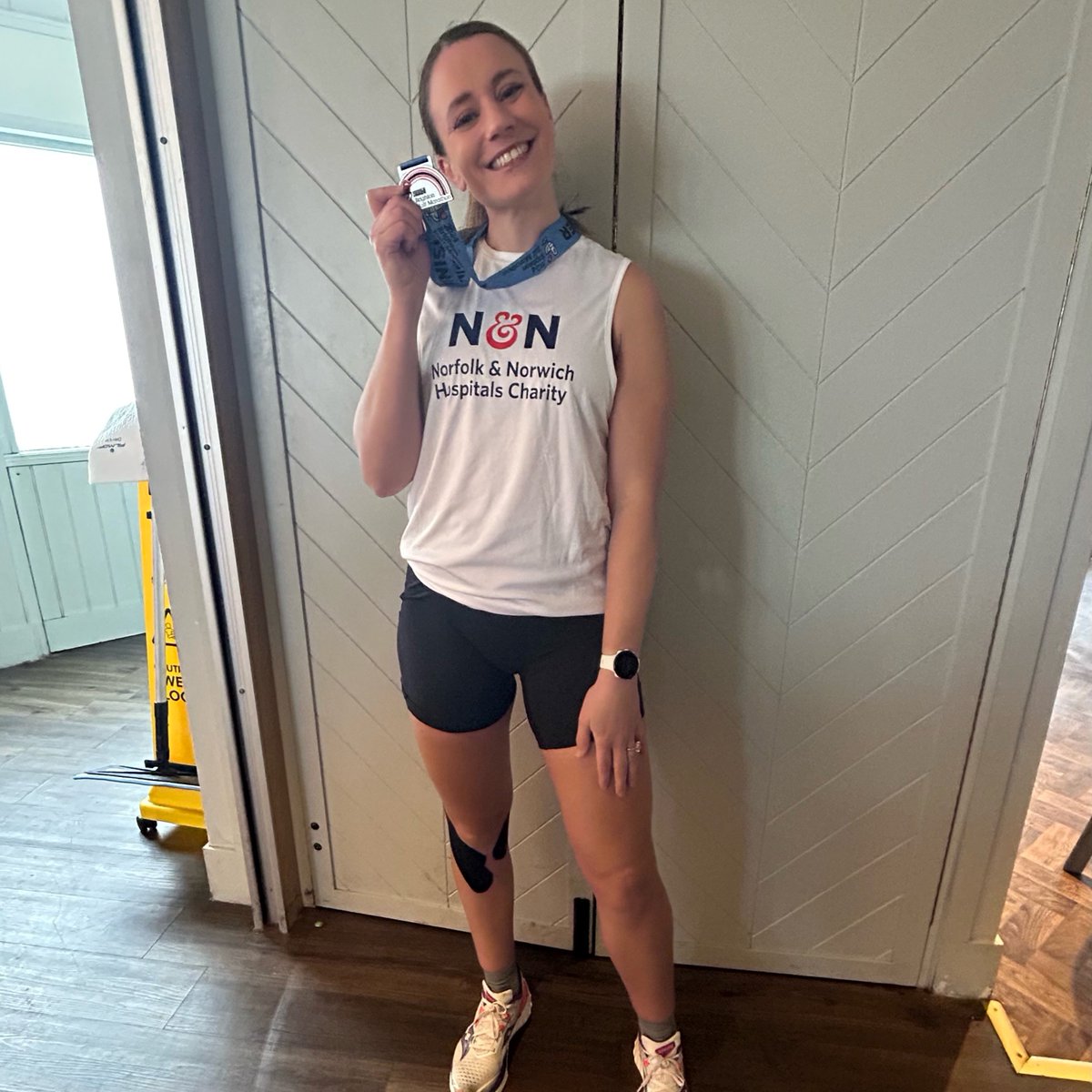 🏃‍♀️Hot on the heels of the Brighton Half Marathon, our fundraiser Karen is taking part in a charity 5k run at Catton Park on Sunday. 💙All donations on the day will, once again, go to support @NICUNNUH1