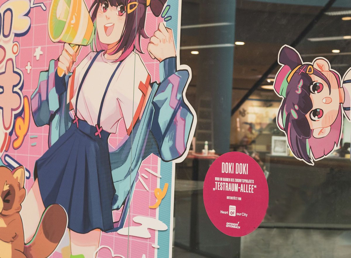 Der Doki Doki-Shop im KOMM-Center in #Offenbach bietet bis 23. März Workshops, köstliche japanische Leckereien und Cosplay-Zubehör. Er ist Teil des Zukunftskonzepts „Testraum-Allee“, das qualitätsvolle Angebote in der Innenstadt ansiedeln möchte. offenbach.de/unternehmen/zu…

📸 UMP