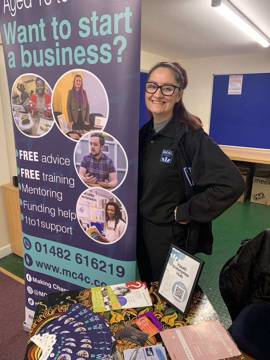 Myself and Charlene are at The Pennine until 12pm today, pop along to see how we can support you✨✨
#BeYourOwnBOSS #enterpriseskills #entrepreneurship