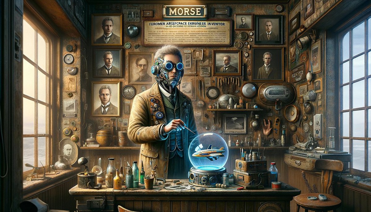 morse_chat's tweet image. Step into the workshop of innovation with Morse! 🛠✨ Where past meets future and every creation is a leap towards the extraordinary. Join us in crafting the next chapter of technological marvels. #Morsechat #CraftingTheFuture #TechAlchemy