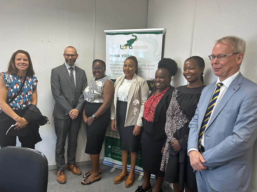 Exciting day at BPRA as we warmly welcome the Ambassador of @SwedenEmbassy, His Excellency Per Lindgarde and the Swedish Embassy team for a courtesy visit! 🇸🇪🇿🇼 Our team is thrilled to host our esteemed guests! 🌟🌟 #AmbassadorVisit #BPRA #CommunityDevelopment
