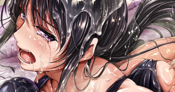 Skeb納品完了+支援サイトで先行公開しました単行本『わいせつスキンシップ』から生徒会長さんのその後のリクエストでした!口にも突っ込まれる差分とそれぞれ録画風差分で計4枚+制作過程です【FANBOX】【Fantia】 