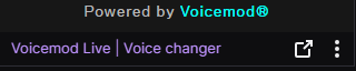 i'd like to thank <a href="/nawtybussywussy/">lightdragonlord</a> for gifting me pro voicemod out of no where. Now y'all can have an entertainment changing my voice using bits during my livestreams 🤣🤣🤣 its gonna be interesting... Will be back live 3PM PDT to play some DBD with <a href="/DefNotNeph/">DefNotNeph</a> too