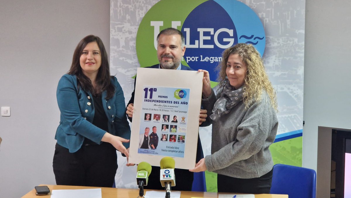 UnionporLeganes's tweet photo. 🏆 PREMIOS INDEPENDIENTES DEL AÑO
#ULEG presenta el cartel y anuncia los premiados de la XI edición de los Premios Independiente del Año.
🗓 Viernes 22 de marzo a las 18:30h en el CC José Saramago. https://t.co/wBS3s2CIzY
