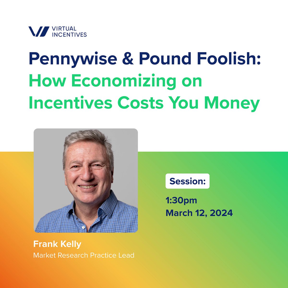 VirtualRewards's tweet image. (2/2)

In just a few hours, our very own, Frank Kelly, will be on the #SampleCon stage for a compelling session on how economizing on incentives can ultimately cost you money.

This is a discussion you don’t want to miss!