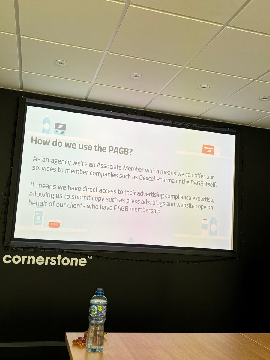 We are proud Associate Members of the @PAGB, following healthcare and pharma best practices to a T and supporting our clients to put the user first at all times❤️ And PAGB expert Gill passed on her knowledge and expertise to the whole team today in our Learning Lunch! 📸