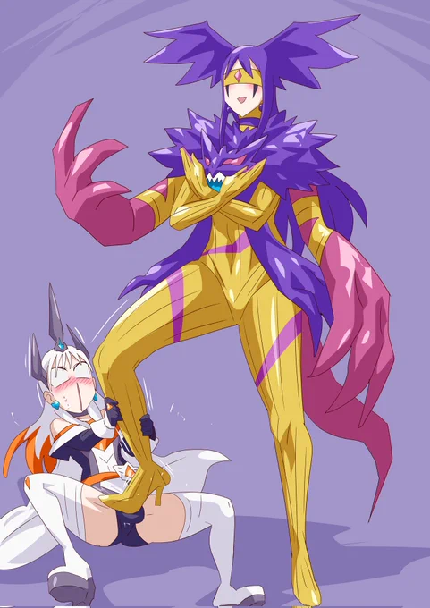 ドラゴンマルガムレディー。歴史の解説が得意。 #キュアライダー #ライダー少女 