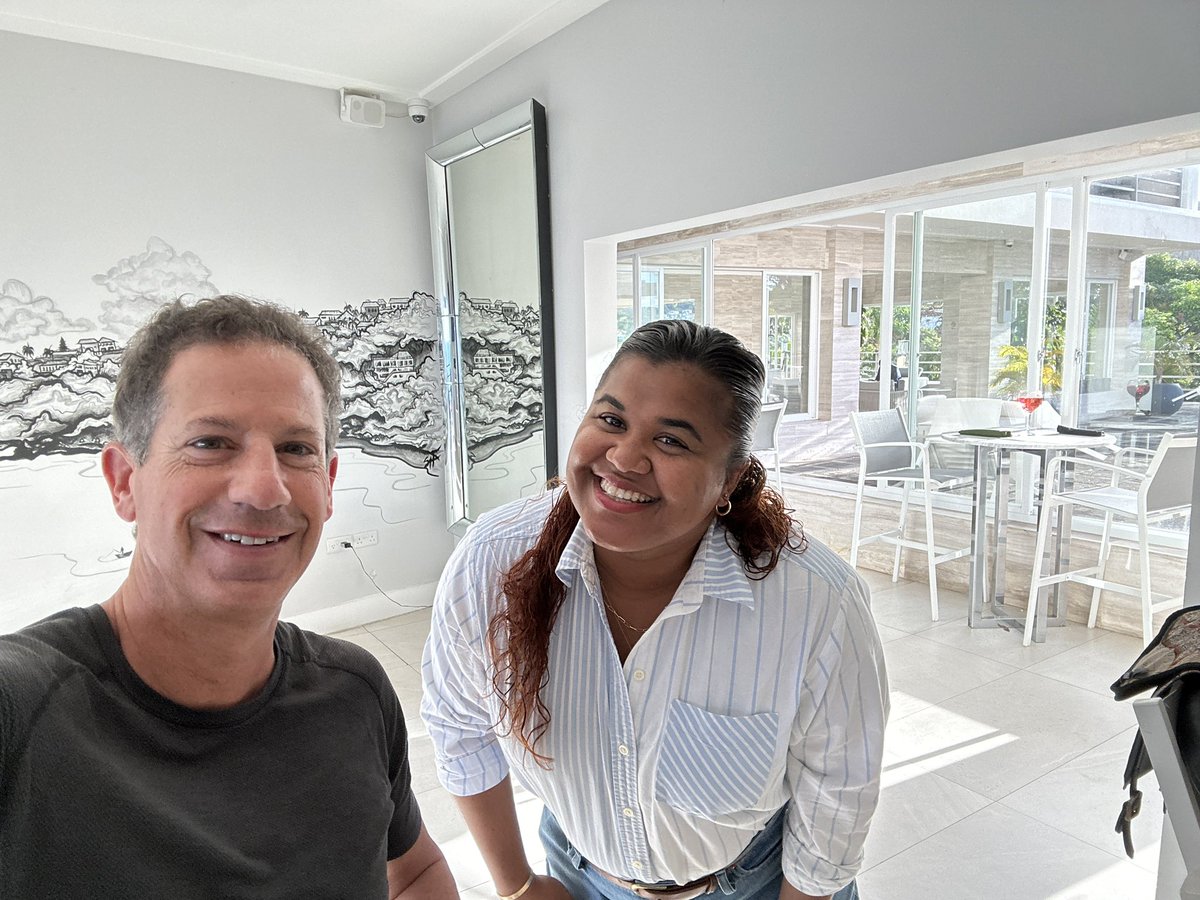 Our graduates are everywhere, especially in the Caribbean. This is our graduate Sherri Natram who is the regional director of Food and Beverage for Sandals. She is from St Lucia. Graduated from our New Rochelle campus. Lives and works in Barbados but is spending a lot of time in