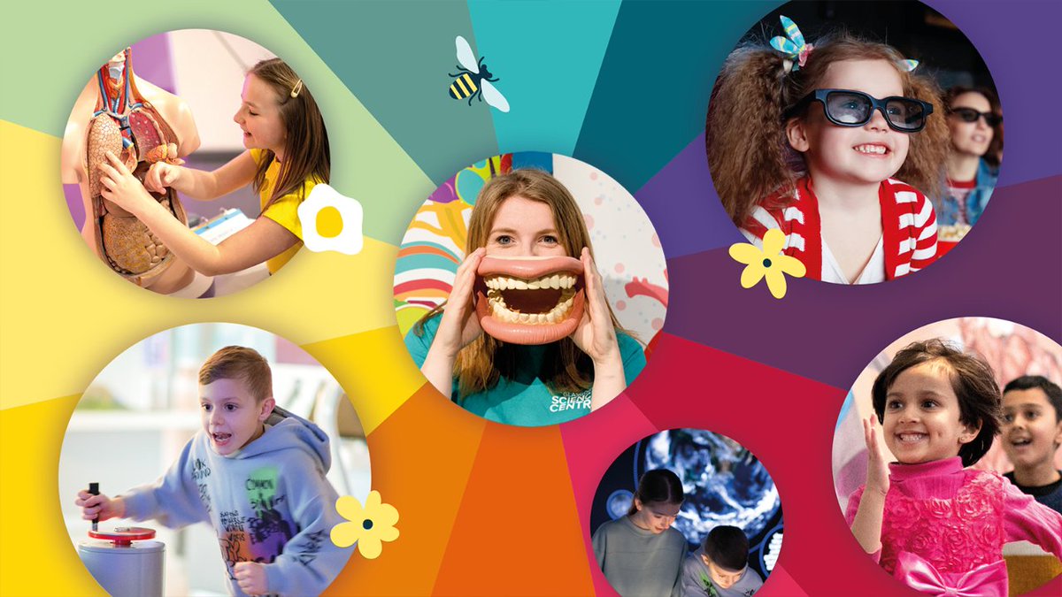 Pure random science shows, flying monsters in 3D, a classic egg drop workshop and that's just the beginning!

🐣🐰 Here are 12 things to do this Easter at Glasgow Science Centre...

glasgowsciencecentre.org/12-things-to-d…