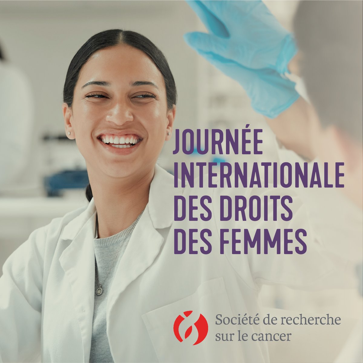 🔬Soutenons les femmes en recherche sur le cancer : loom.ly/UNloVlo 👍Tous les dons permettront à des étudiantes de faire un stage auprès de chercheuses s’étant démarquées lors de notre concours de subventions de fonctionnement 2024. #SocietedeRecherchesurleCancer