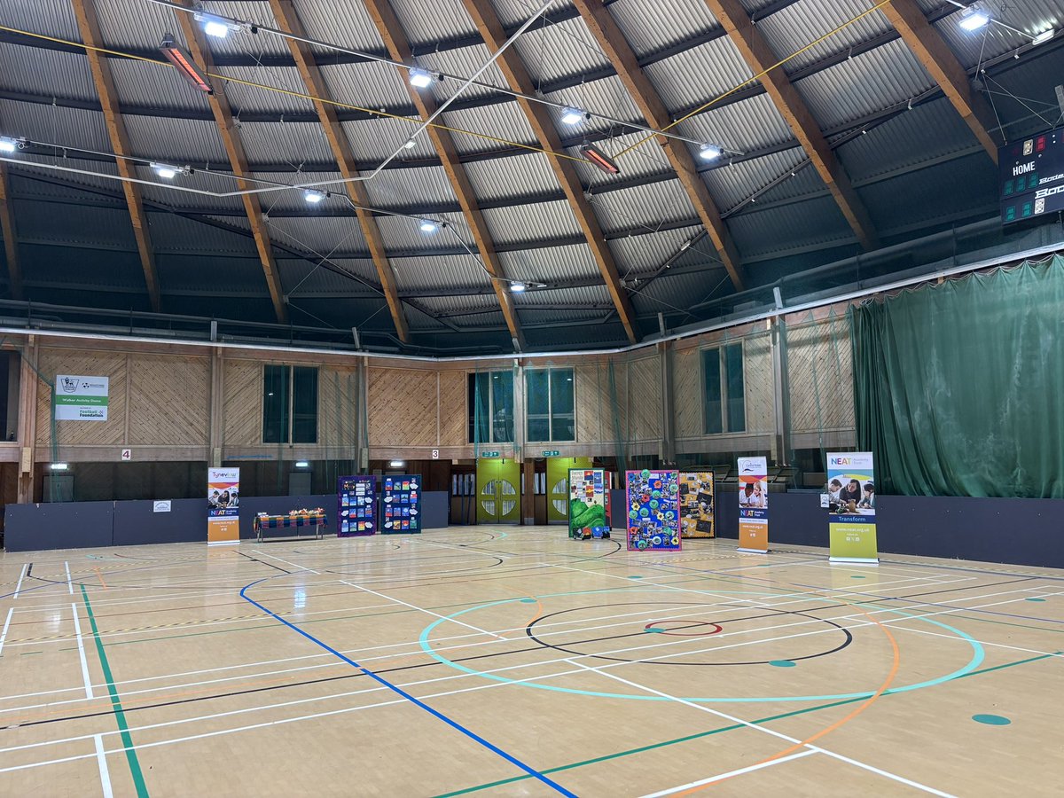 Excitement is in the air for the first NEAT Celebration event at Walker Activity Dome today!