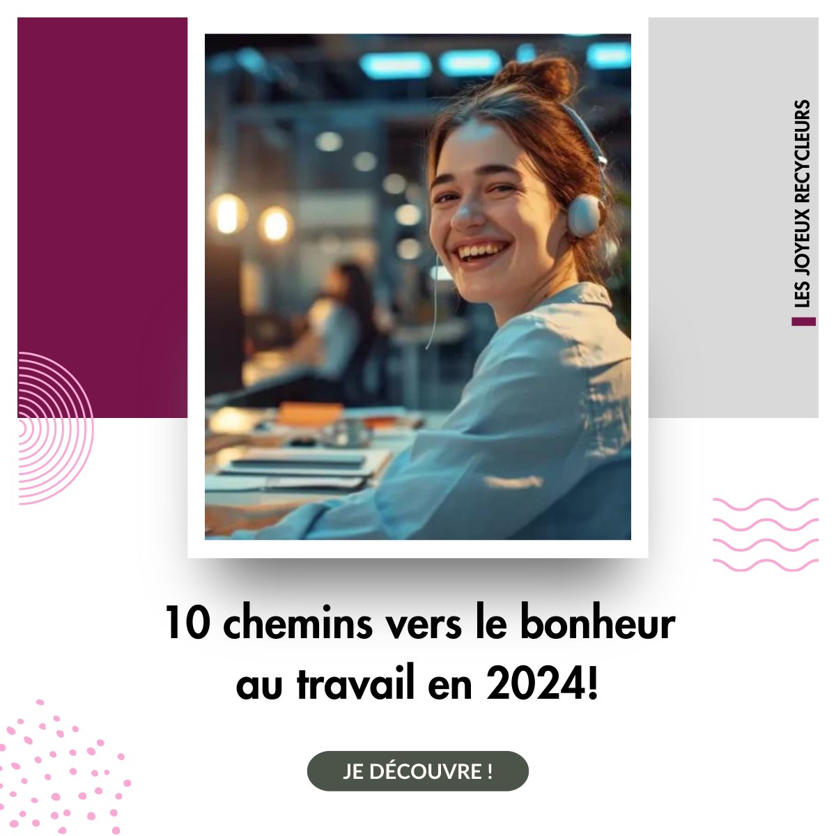 🌟 Découvrez 10 solutions de bien-être en entreprise incontournables pour 2024 ! 💼💡 De la flexibilité horaire au télétravail, en passant par les salles de relaxation et les programmes de mentorat bien-être...💪🏽🧘‍♀️

lesjoyeuxrecycleurs.com/recyclage-en-e…