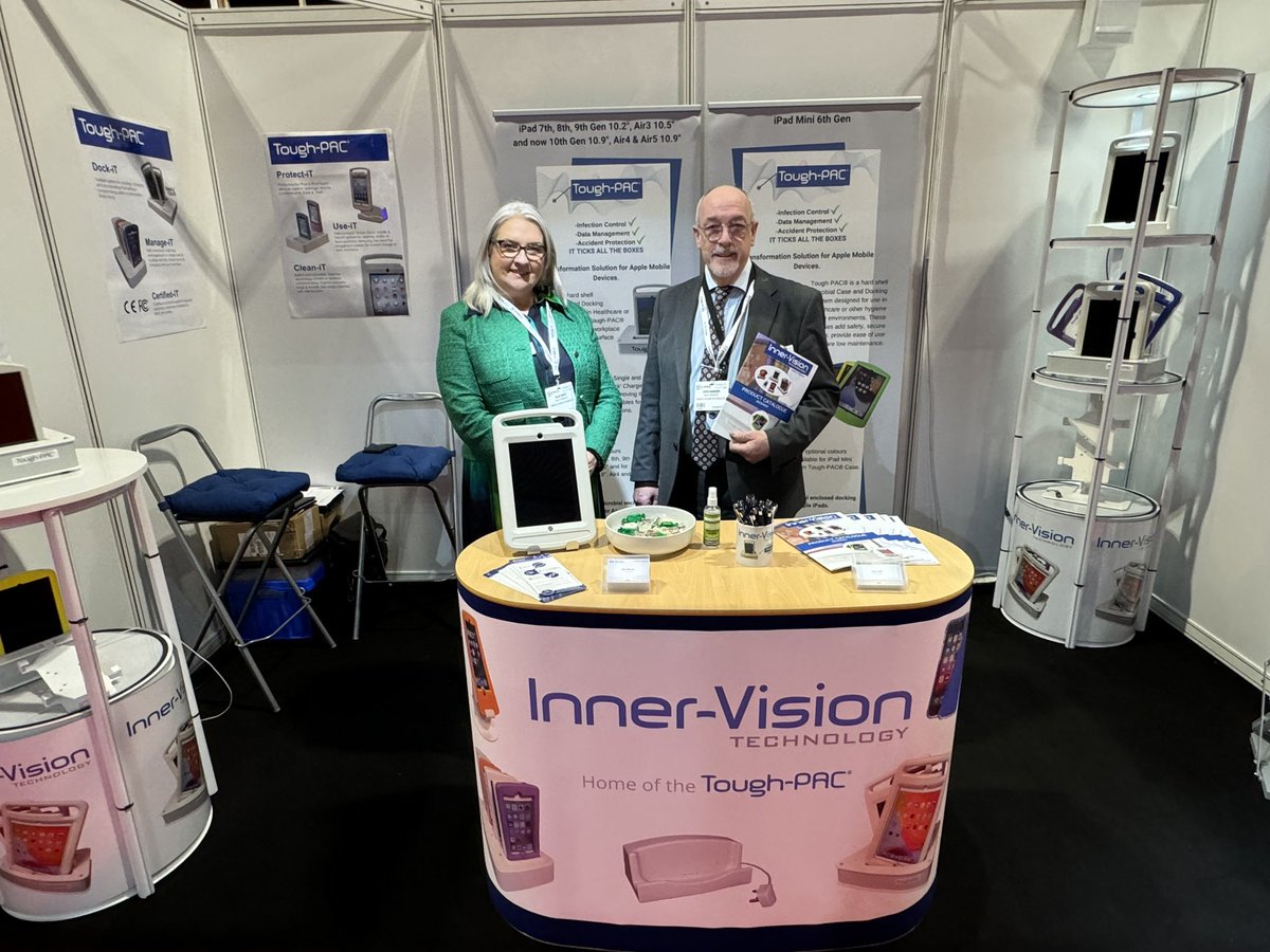 Inner-Vision Technology are at NEC, Birmingham- Digital Health ReWired 2024, Hall 8 Stand G14 - please do come and see us if you’re here
#rewired24 @DHREWIRED #digitalhealth #toughpac <a href="/johnw_warner/">John Warner</a>