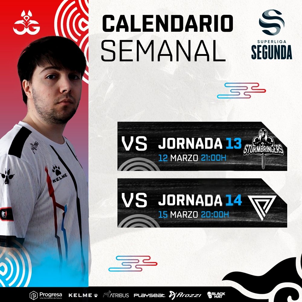 GamingOxygen's tweet photo. ¡Buenos días #Oxygenos! 💙

Semana decisiva en #SuperligaSegunda, os esperamos para apoyarnos.

#Born2Success | @KumihoEsports https://t.co/rqP3hjvatp