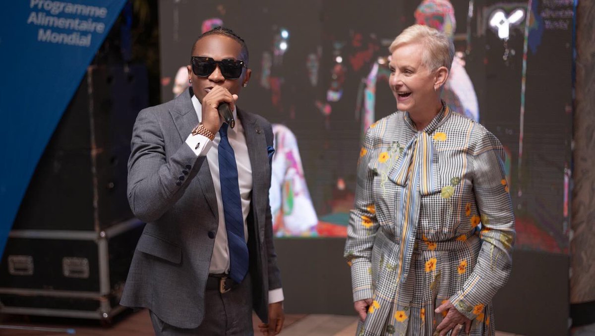 officialinnossb's tweet photo. 14 ans après notre première rencontre, retrouvaille ce 7 mars 2024 à kinshasa avec mon amie la Directrice Exécutive du Programme Alimentaire Mondial (PAM) Cindy McCain @WFPChief … C’était une belle soirée accompagnée de toute l’équipe @WFP #calcul https://t.co/Mi5vygbM1I