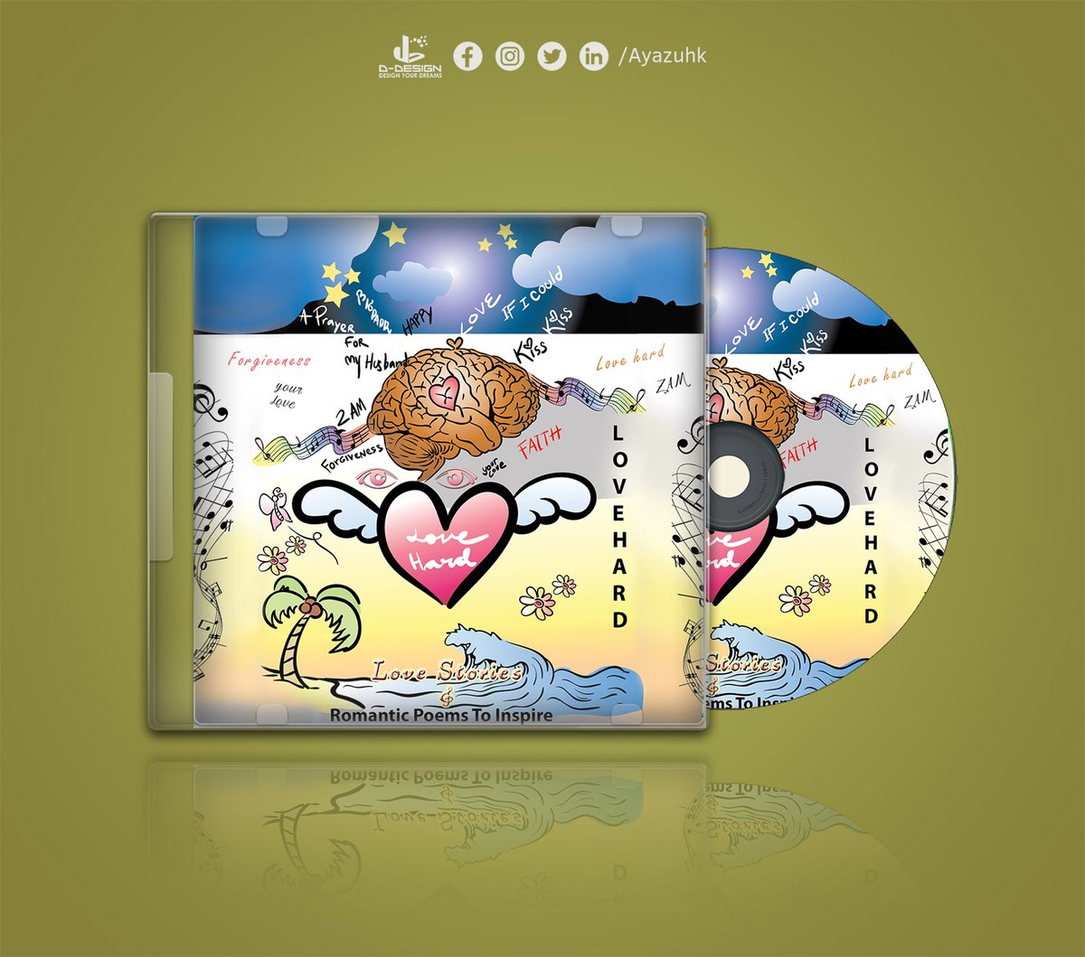 Ayazuhk's tweet photo. Another stunning CD cover design crafted by D-Design.
https://t.co/1DutrkIpeD
#CDcover #design #artistry #LogoDesign #BrandIdentity #GraphicDesign #Logos #LogoInspiration #DesignStudio #CreativeLogo #CorporateIdentity #Logomaker #VisualBrand #DVD #DVDCover #music https://t.co/ucnsQEPsI5