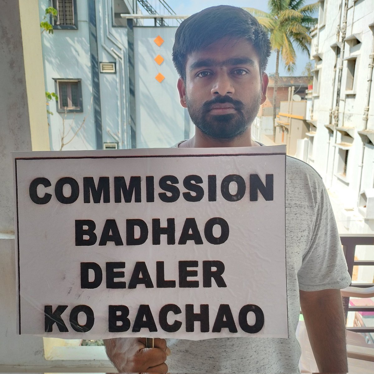 abhi_abhishe's tweet photo. #NewProfilePic #petrolpumpdealersagitation  #pmcares #NaMo #PMO #ModiHaiToMumkinHai #ModiSarkarKiGuarantee #ModiGovernment #ModiAgain2024 #ModiKaParivar #ModiJiKaParivaar #Modiji 

Sir @narendramodi please resolve our issue, our dealers margin has not increased since 7 years https://t.co/2jOIn2SlJx