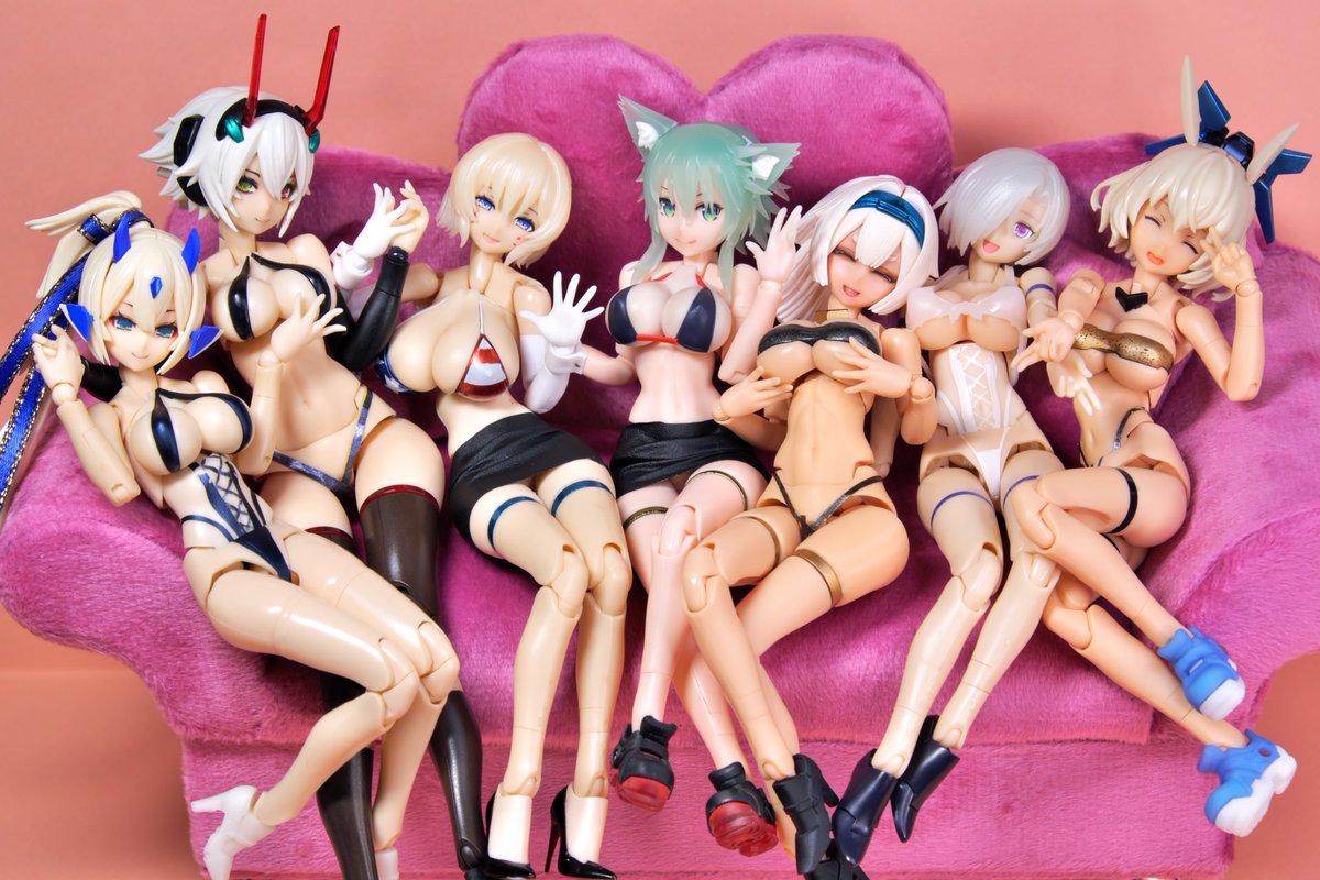 siberia_oakley's tweet image. #オリキャラは性癖の見本市
メガミデバイスは最高だーっ❗️(*」&amp;gt;д&amp;lt;)」