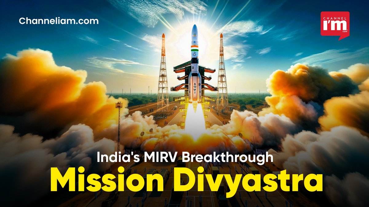 India's Mission Divyastra: Advancing Defence with Agni-5's MIRV Technology, Praised by PM Modi
𝒇𝒐𝒓 𝒎𝒐𝒓𝒆 𝒅𝒆𝒕𝒂𝒊𝒍𝒔👇👇👇
en.channeliam.com/2024/03/12/ind…

#MissionDivyastra #DefenceCapabilities #Agni5Missile #MIRVTechnology #DRDO