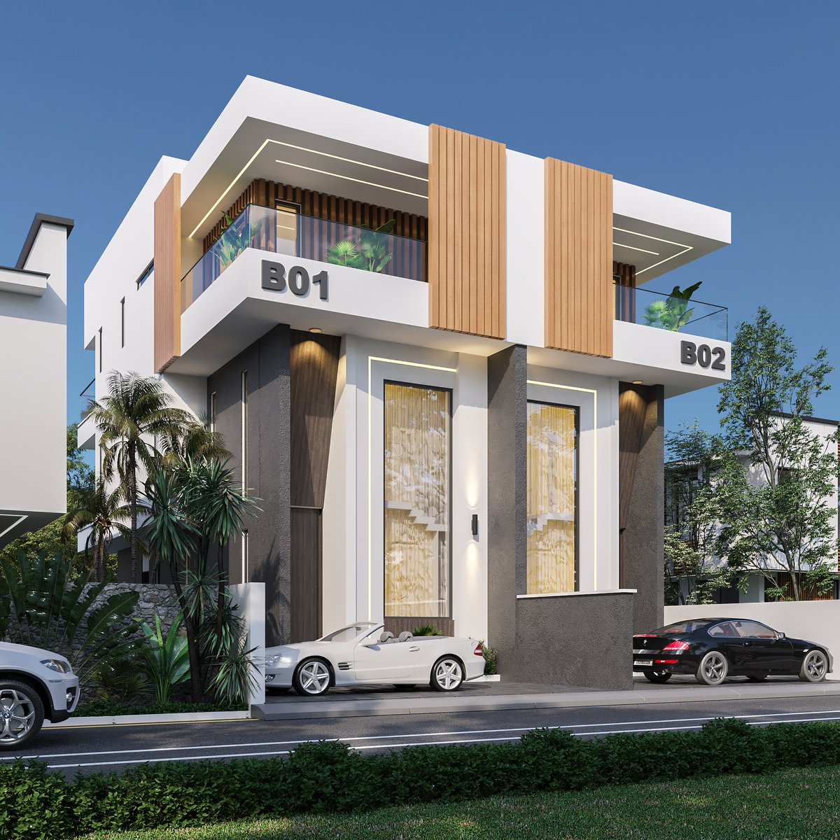 thercatelier's tweet photo. 2 astounding semi-detached exterior design options  for a client in Nigeria.

Designed by RC Atelier 

📍 Nigeria 🇳🇬 https://t.co/9vam75VeKM