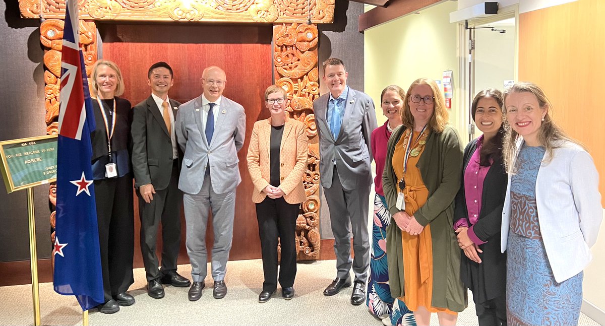 Insightful round table discussion with🇳🇿@MFATNZ officials on women’s and adolescent health, gender-based violence, population dynamics, climate change, incl. for the #Pacific region, along with @UNFPAAsiaPac #SRHR Advisor Catherine @BreenKamkong and @UNFPA HQ colleagues 🙏🏻