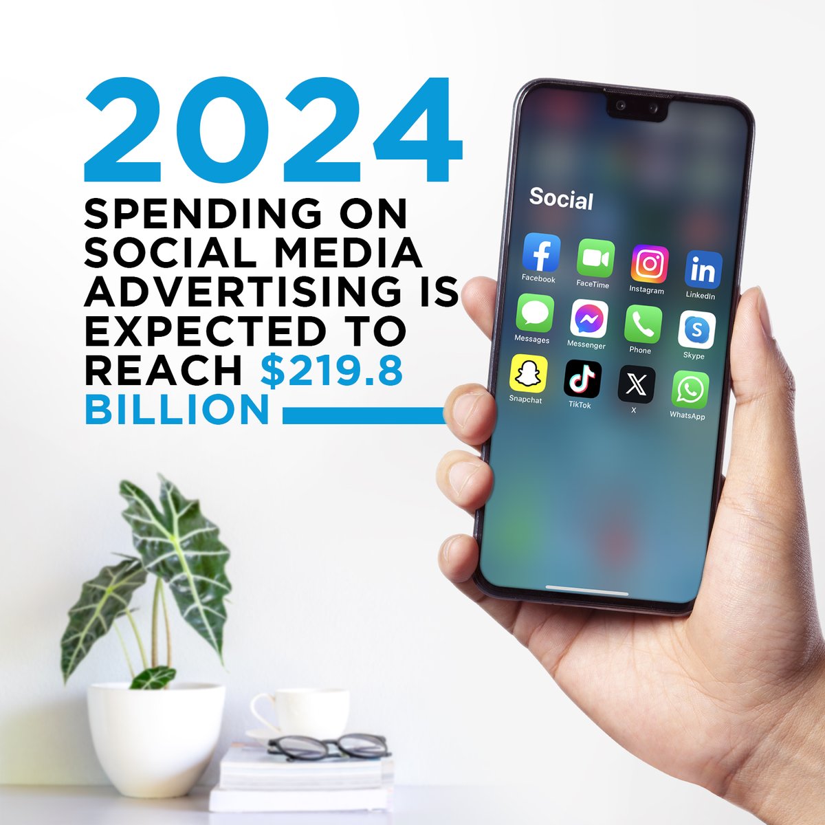 With a whopping US$219.8 billion earmarked for social media ad spending in 2024, the stage is set for innovation 💡 Check out our media services and make your move today! #MindFieldDigital #SocialMediaTrends #2024DigitalInsights