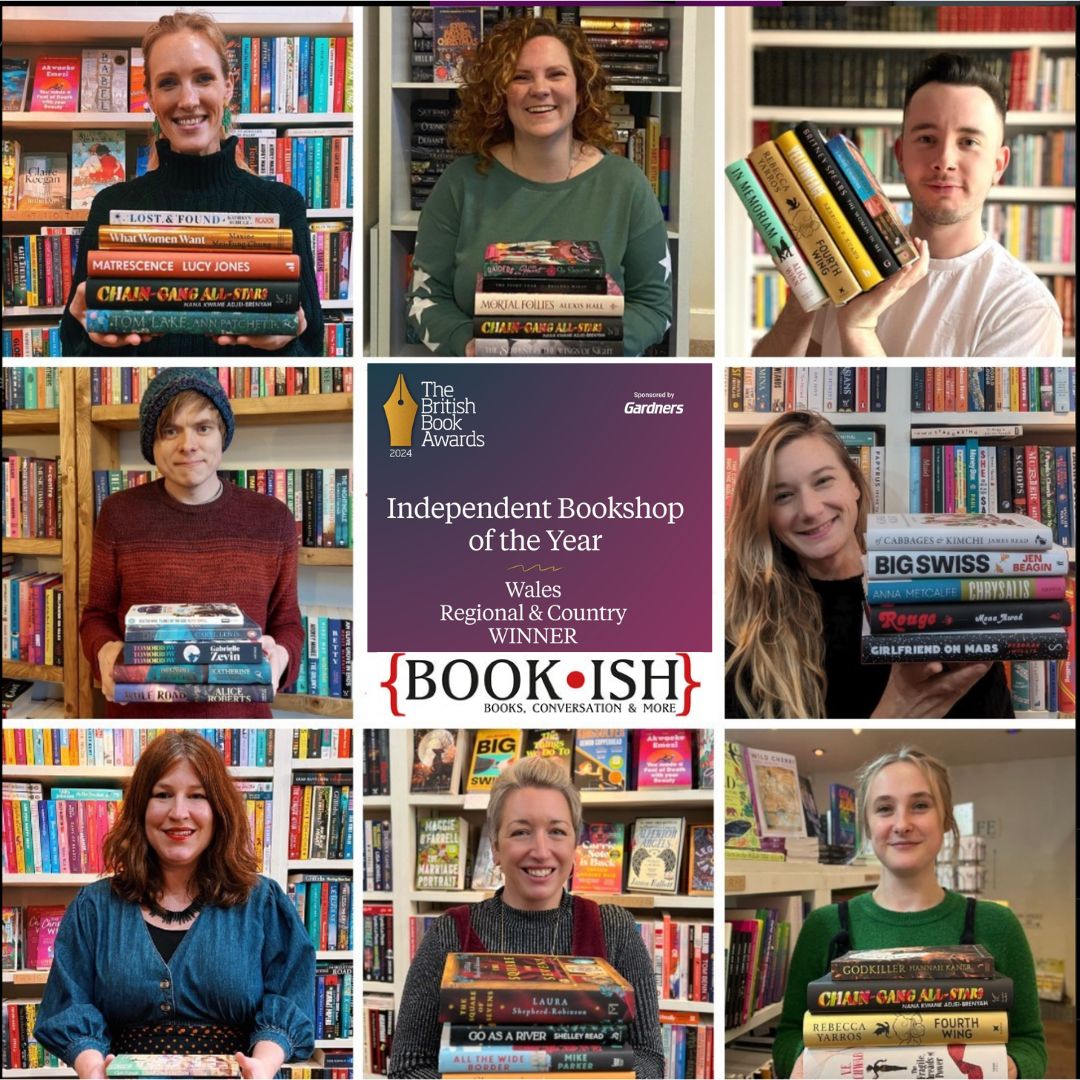 Absolutely thrilled to be named Best Bookshop in Wales for the 5th time!! #Nibbies It's all down to our fabulous booksellers who are some of the most passionate & hardest working in the land - We wouldn't be anything without them. Huge congratulations to our wonderful team.