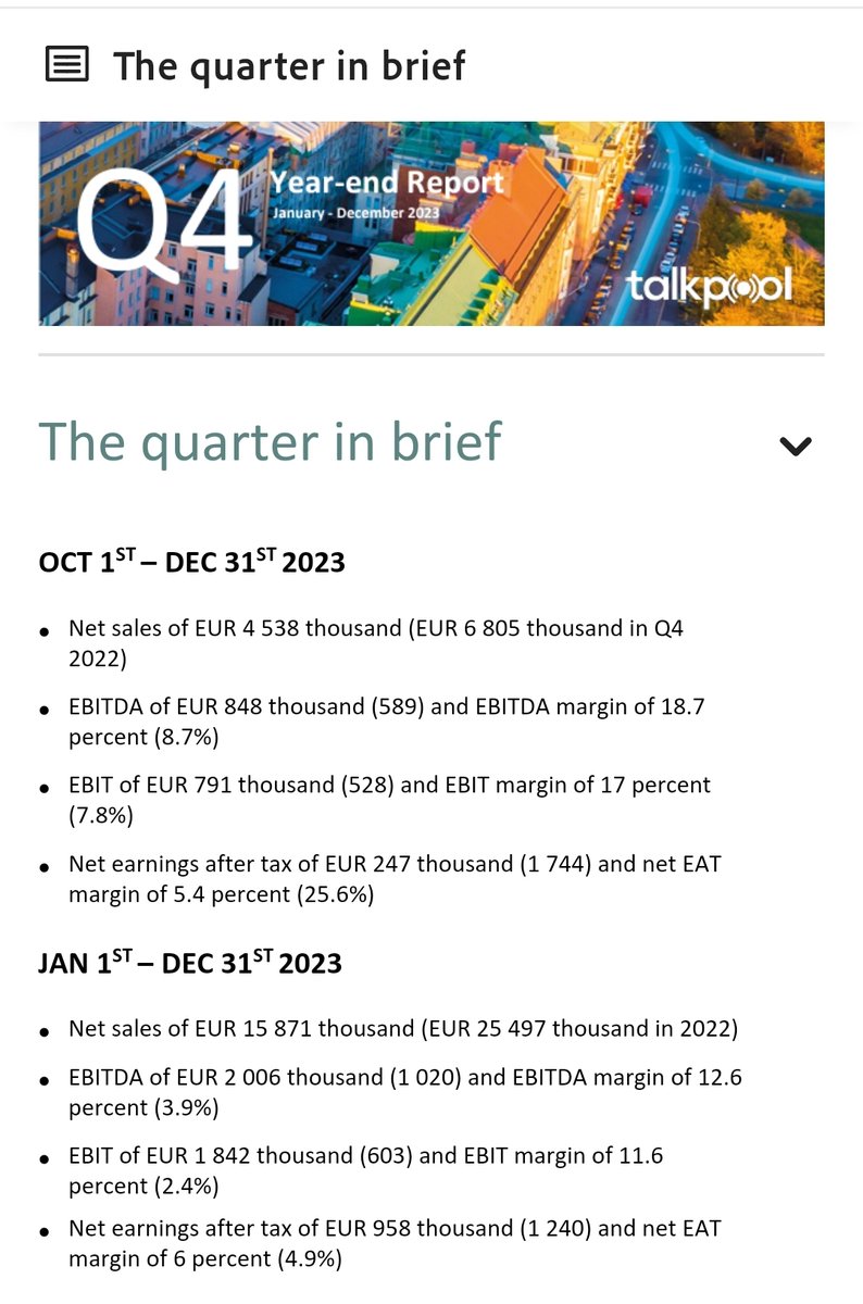 Year-End Report has been published today

For more details check out link below:
mb.cision.com/Main/14365/394…