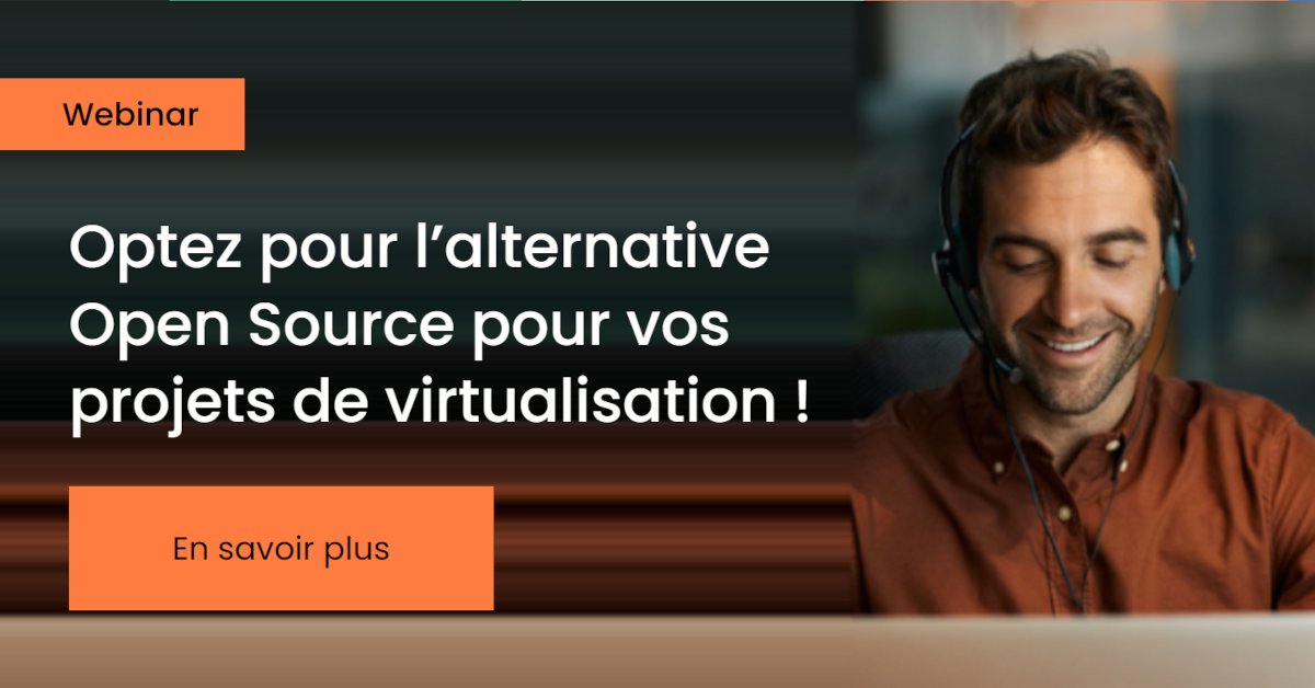 ⏰ On vous retrouve 𝗱𝗮𝗻𝘀 𝟭𝗛 pour notre webinar dédié à SUSE #Harvester, qui vous permet de gérer machines virtuelles et conteneurs depuis une interface unifiée. Dernière chance de s'inscrire !

👉 
okt.to/Le0Szd
#virtualisation #cloud #k8s #opensource