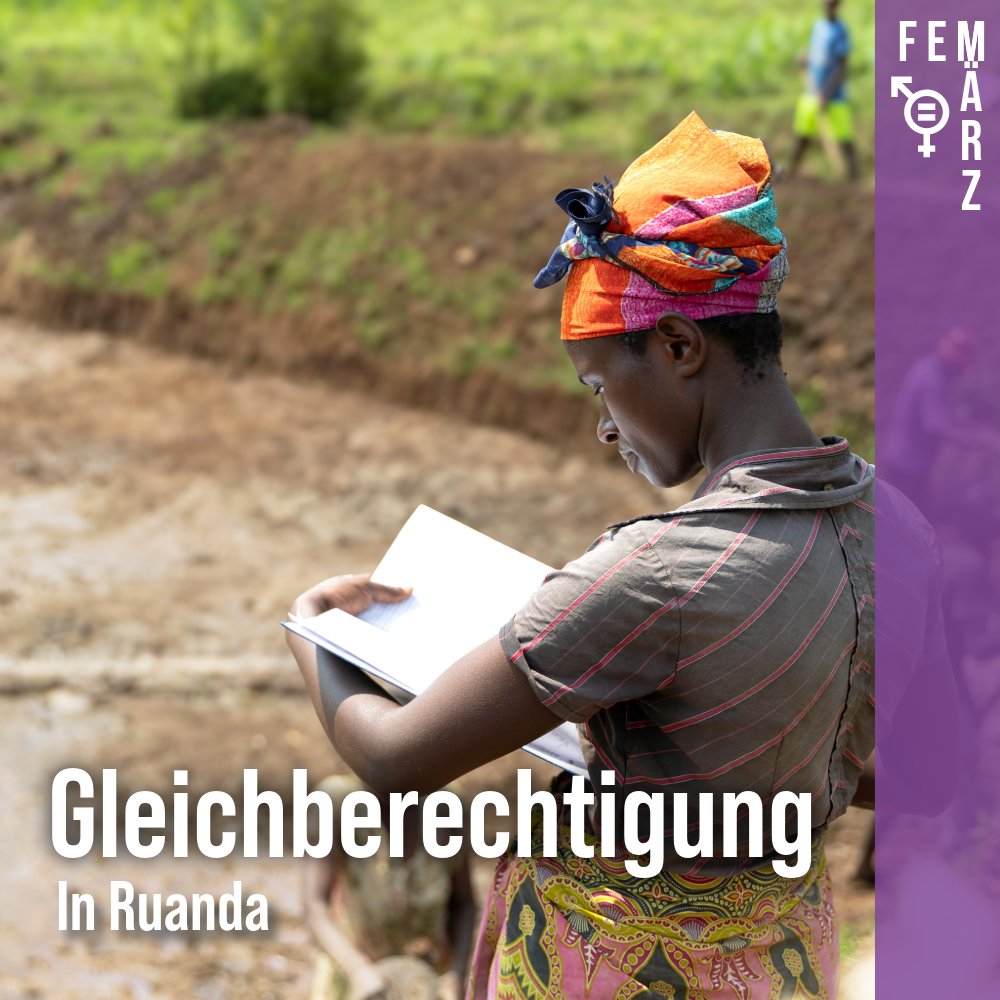 Aktion_Tagwerk's tweet photo. Ruanda ist schon seit vielen Jahren Vorbild, was die #Gleichberechtigung von Frau und Mann betrifft. Der Frauenanteil im Parlament ist sogar mit 61,3% ein Weltrekord🤗
Frauen übernehmen immer mehr prominente Positionen in der Politik und erlassen neue Gesetze für Frauen💛 https://t.co/n8pfDkfBUO