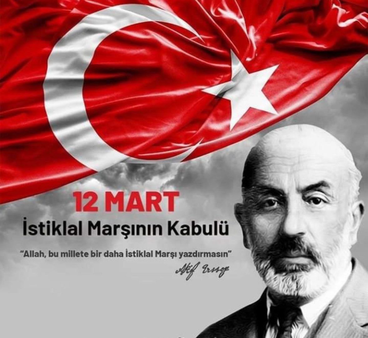 İstiklal Marşımızın kabulünün 103. yıl dönümünü kutluyor, başta Cumhuriyetimizin kurucusu Gazi Mustafa Kemal Atatürk’ü, İstiklal Marşı’nın Şairi Mehmet Akif Ersoy’u ve İstiklal Savaşı’nın tüm kahramanlarını saygı, rahmet ve minnetle anıyorum.