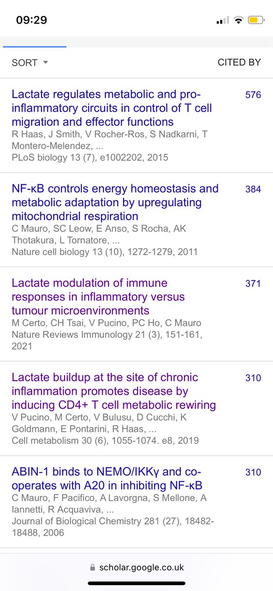 My top 5 cited papers have now each over 300 citations. In each of them i am the first or the last author. I.e. ‘homo faber fortunae suae’