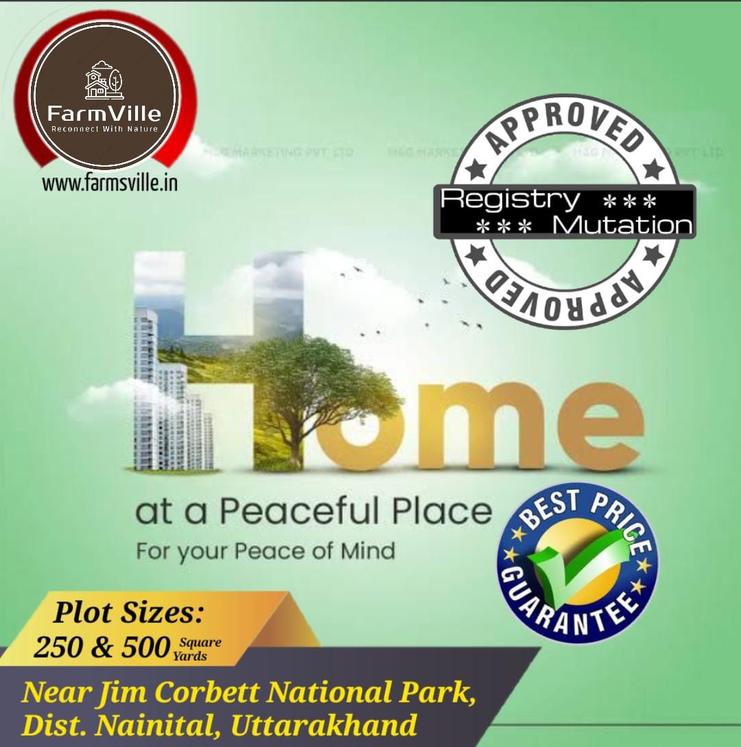 ☆ Best in Price &amp; Location
☆ Asia's Best place for Jungle Safari
☆ Best Place for Nature Walk &amp; Bird Watching
☆ 200 mtr. From River
☆ Nearby 3 Major Waterfall
☆ 200 Mtr. From Ramnagar to Nainital Highway

Call: 9410306838
WhatsApp: 8588070070 / 9355070070
#JimCorbettPark