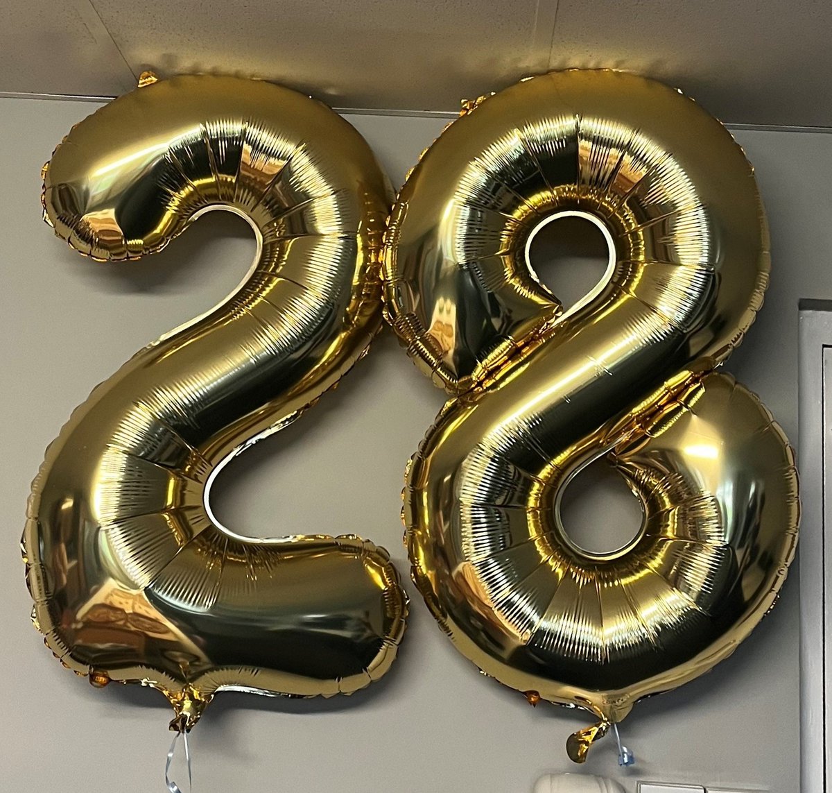 Advancedh's tweet image. Advanced Handling & Storage Ltd turns 28! 🥳🧁
The team celebrated this massive milestone yesterday with balloons and some delicious pizza. We're so proud to have such a hardworking, dedicated team, so here's to another 28 years! 🥂
#workanniversary #birthdaycelebrations