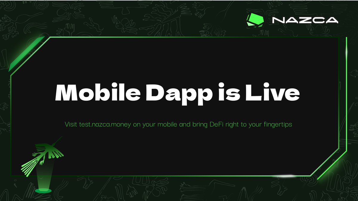 Nazca | Liquidity Reimagined tweet media