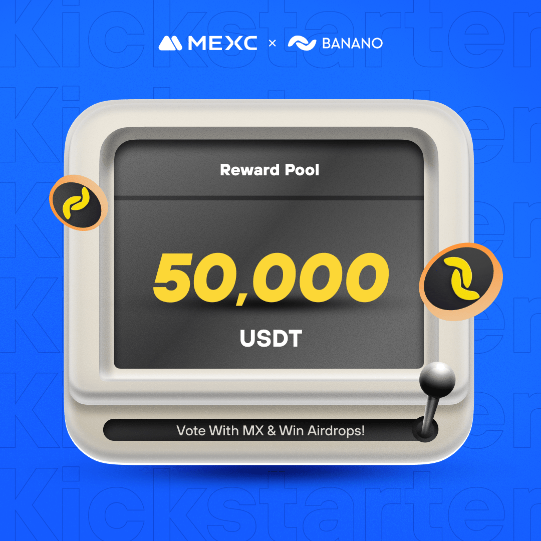.<a href="/bananocoin/">BANANO</a> a feeless, instant, rich in potassium cryptocurrency powered by DAG technology disrupting the meme economy, is coming to #MEXCKickstarter 🚀

🗳Vote with $MX to share massive airdrops
📈 $BAN/USDT Estimated Trading: 2024-03-13 15:00 (UTC)

Details: