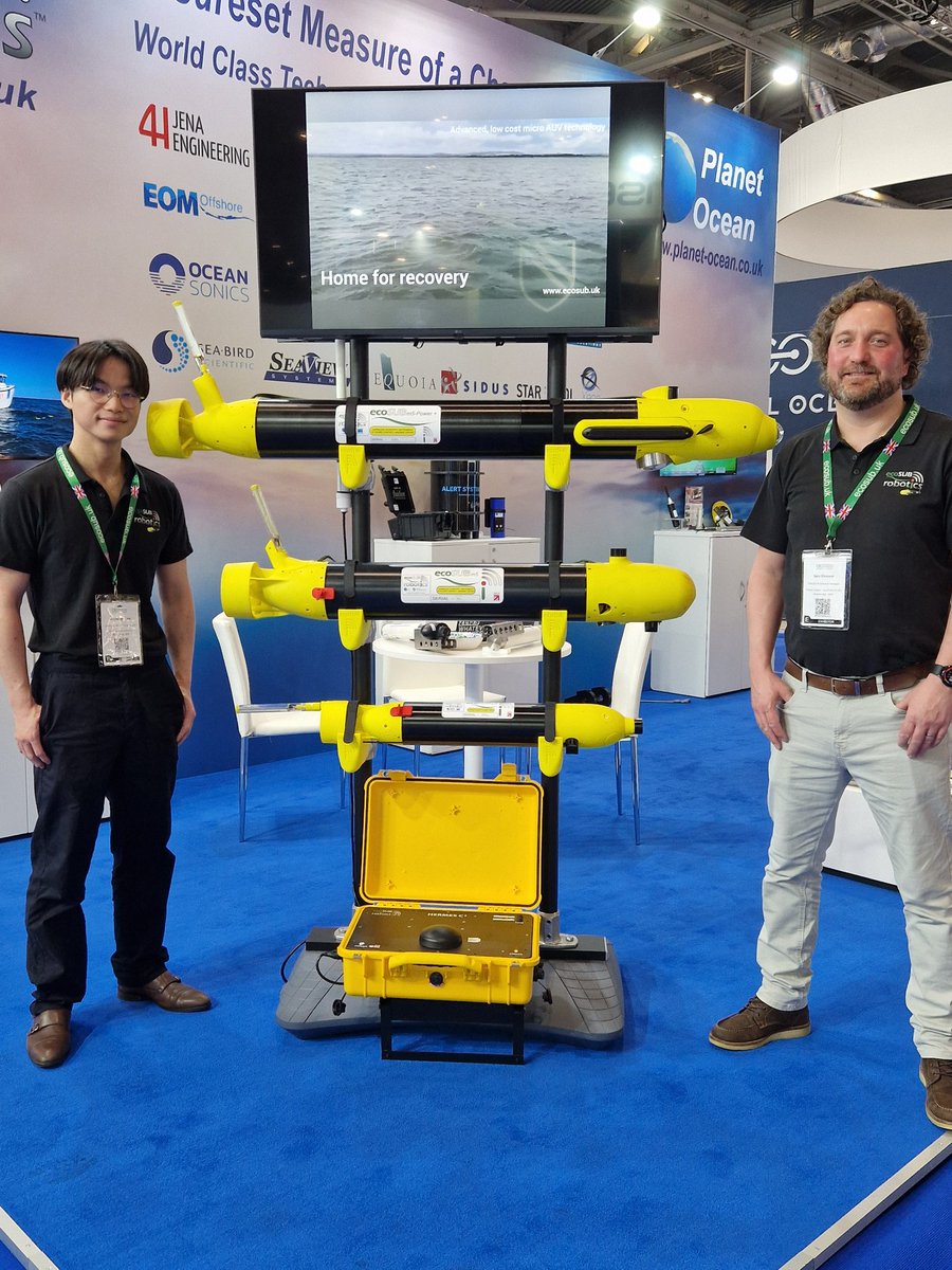 Doors have just opened at Oceanology International in London! If you're visiting come and see us on stand H-100