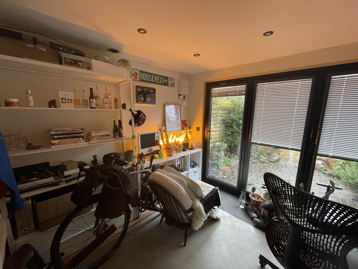 One year in and I couldn’t be happier working from my messy shoffice.