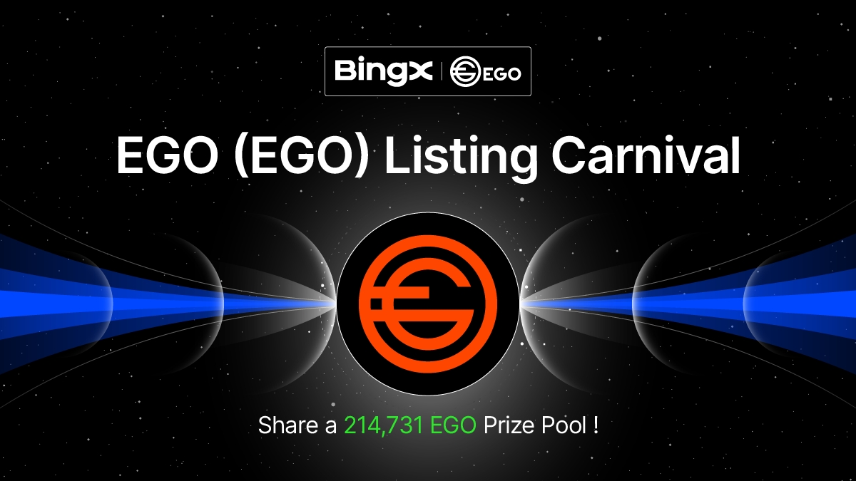 BingXOfficial's tweet photo. 🎁 $EGO Listing Carnival @Ego_Paysenger 
💰 Share a prize pool up to 214,731 EGO!

Details 👉 https://t.co/KUg4I21Keo

💰 5 winners!  285 EGO #Giveaway each!
✅ To enter: RT this tweet and tag 5 friends. https://t.co/wFD7rp96bx