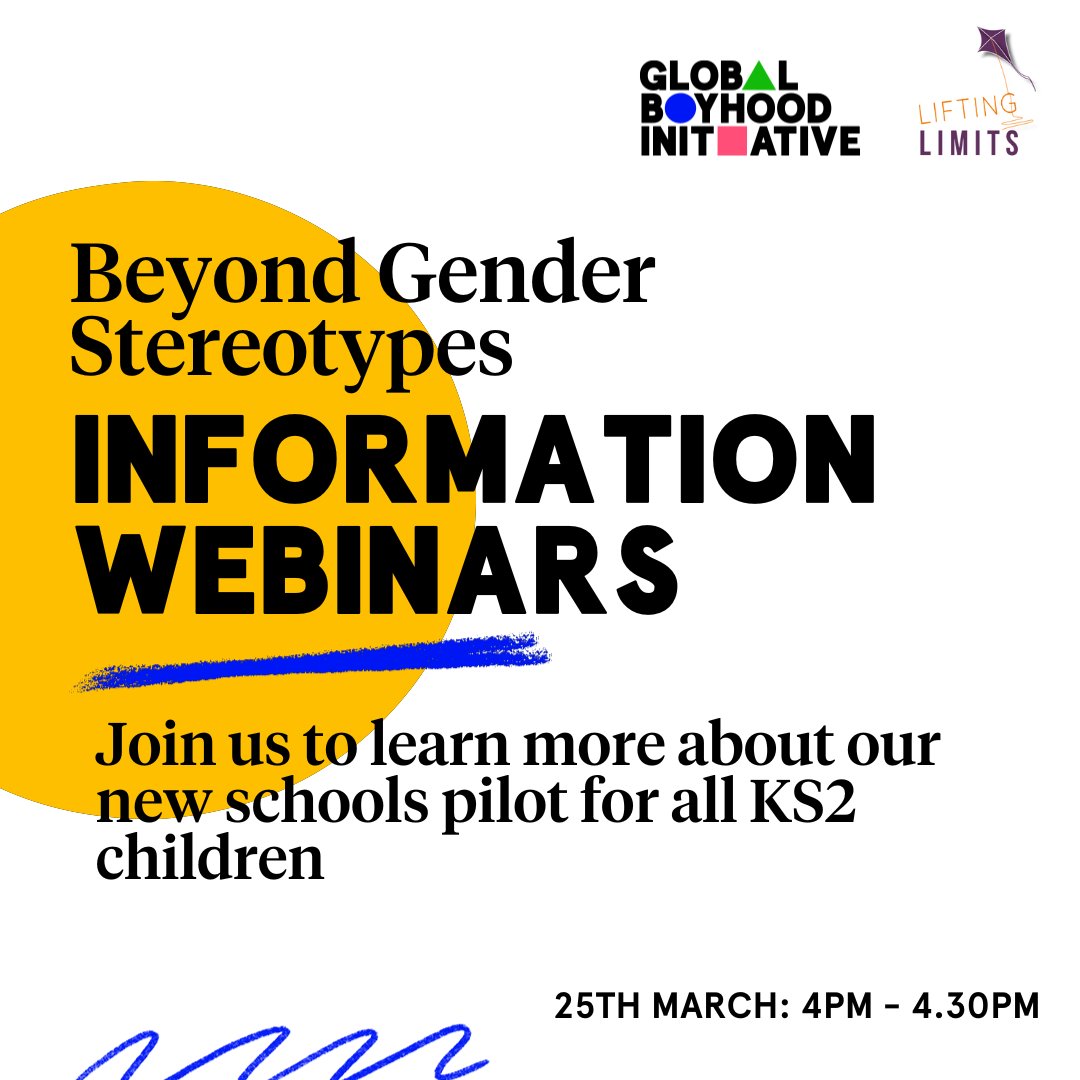 We are seeking 40 primary schools in England to take part in our innovative project to pilot an evidence-based curriculum for all KS2 children to promote gender equality & challenge gender stereotypes. The pilot starts in Autumn Term 2024, and is part of the Global Boyhood 1/3