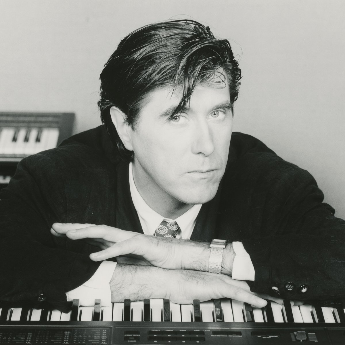 Bryan Ferry in the studio, 1983. #bryanferry