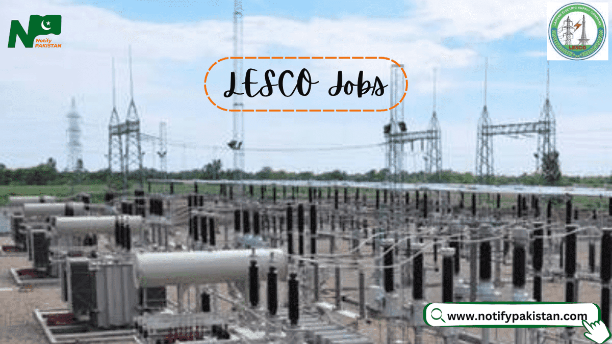 Lahore Electric Supply Company LESCO Jobs 2024

Posted on: 12th March 2024

 Location:Lahore

Education: Relevant, Retired arms person

Last Date:28 March 2024

Vacancies: 01
Apply Now: notifypakistan.com/lesco-jobs/ 

#LESCOJobs
#LahoreJobs
#GovernmentJobsPakistan #Lahore #LESCO