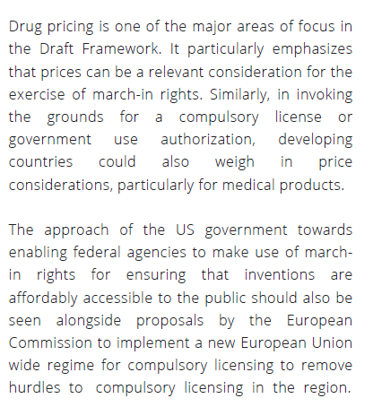 OnadaExpansiva's tweet photo. #PublicHealth New US Policy on Exercise of March-In Rights to Curb High Drug Prices: Lessons for the Global South https://t.co/pQ6NdCphis Full brief https://t.co/Xe48ROWKkj @nirmalyasyam @South_Centre #PublicReturn https://t.co/8Cqw2N5RCN