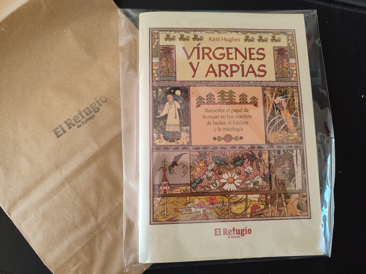 Me llegó! Virgenes y Arpías lo ultimo de <a href="/elrefugioedit/">El Refugio Editorial</a> , merece un vistazo. Creo que los juegos de rol tienen algo de transgresores en su naturaleza, y este desde luego lo es ❤️