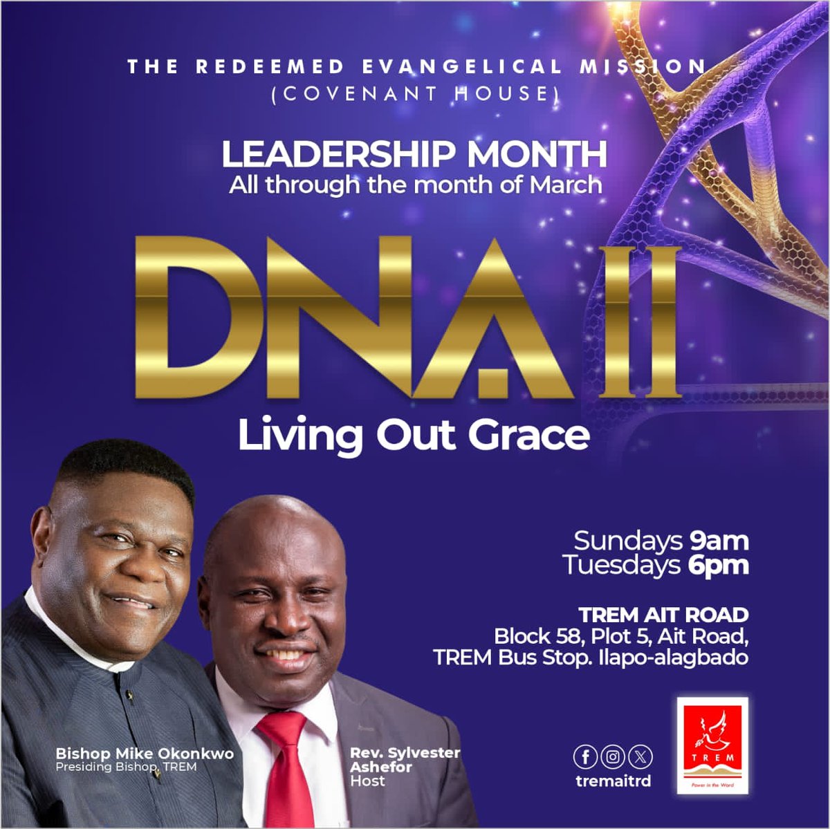 tremaitrd's tweet image. Join us as we learn more on leadership today, and throughout the month of March.

If you want to live out grace, do not miss this series! 

Time: 6:00 PM Prompt 

#TREM
#TREMCovenantHouse
#GreatAndMightyThings 
#PFL