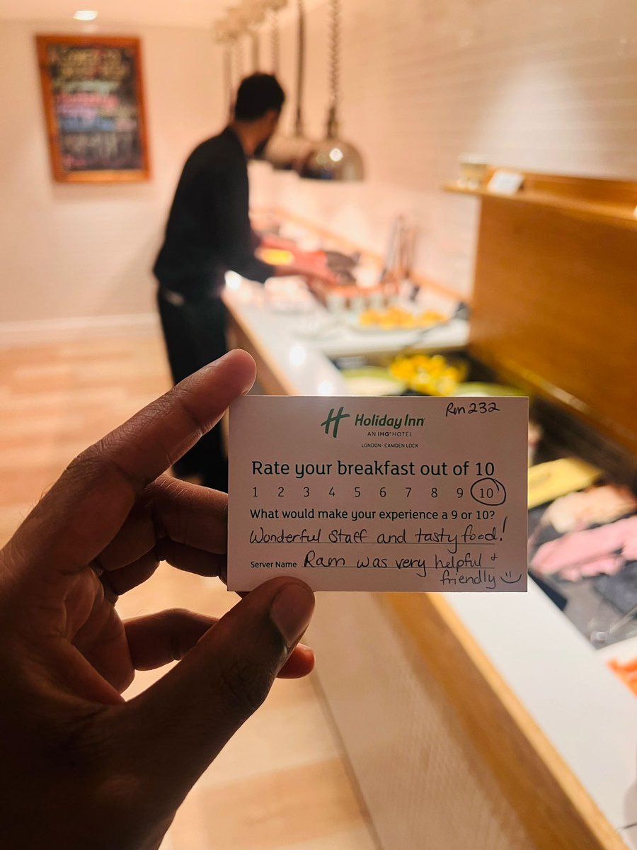 #MondayMotivation | Thank you for making our day! 

#guestfeedback #hicamden