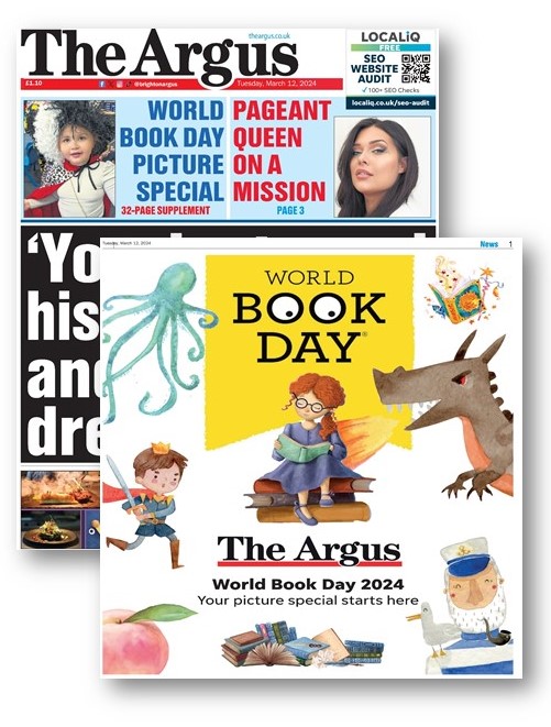 We are in today's @WorldBookDayUK special edition of @brightonargus! #StChristophersPrepHove #Brighton #Hove #TheArgus #WorldBookDay2024