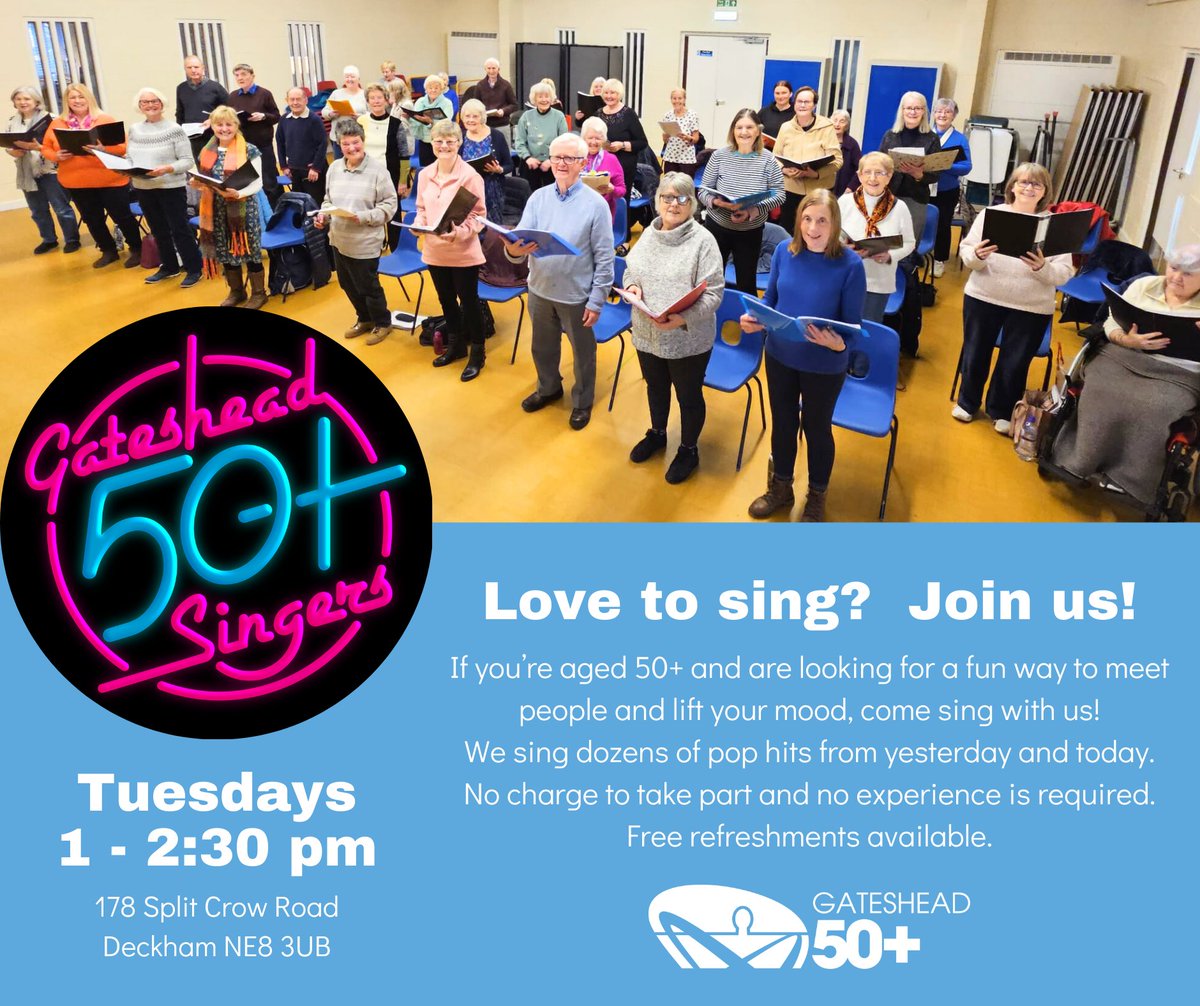 We're adding a new song to our repertoire today! If you're interested in spending time with lovely people while you have fun singing classic pop hits, join us today! 😊